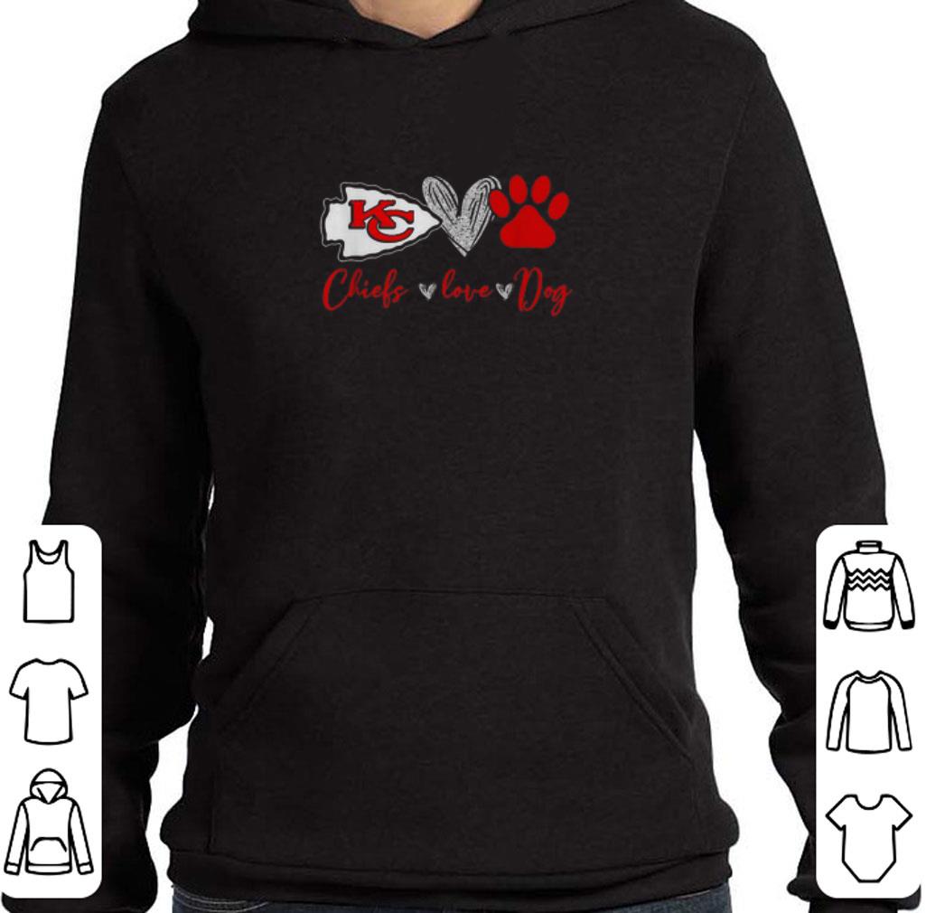 Top Kansas City Chiefs love dog shirt 2 Top Kansas City Chiefs love dog shirt