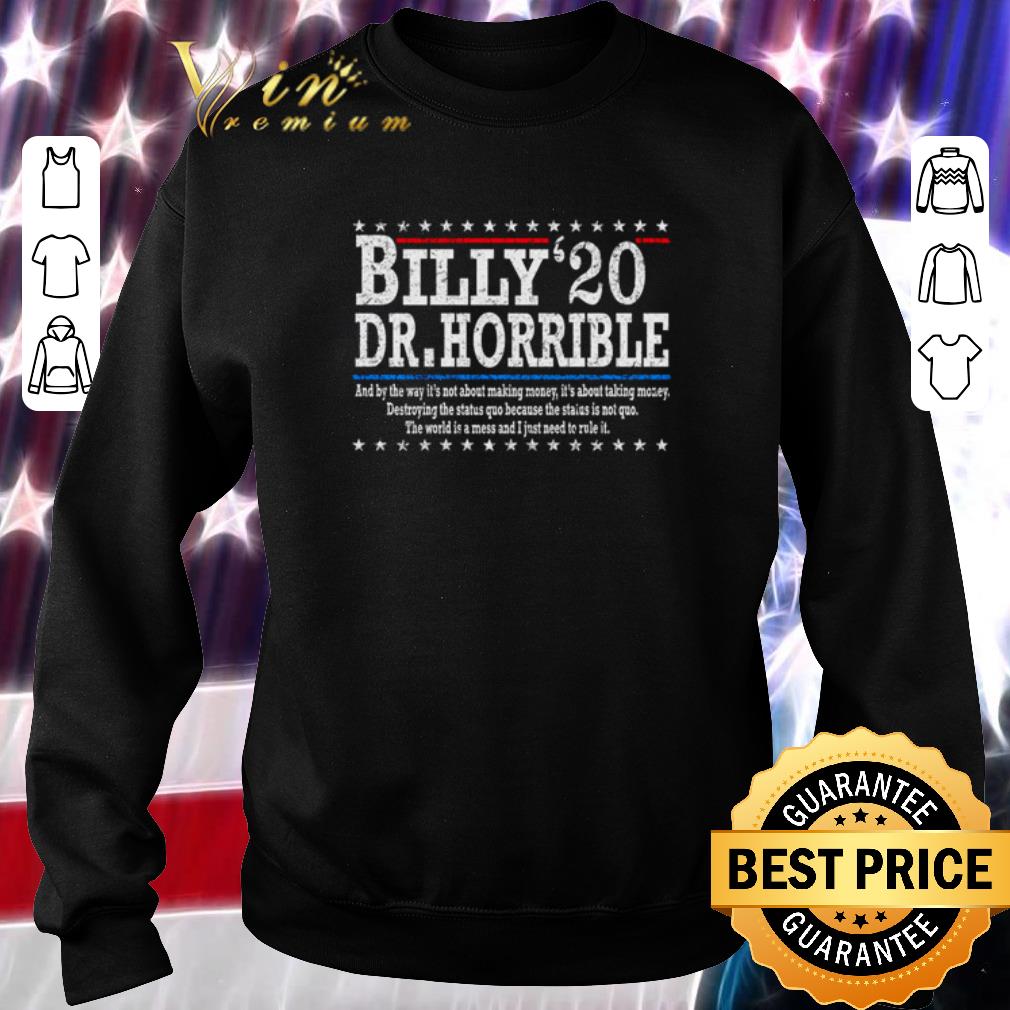 Top Billy 2020 Dr. Horrible's Sing-Along Blog shirt 2 Top Billy 2020 Dr. Horrible's Sing-Along Blog shirt