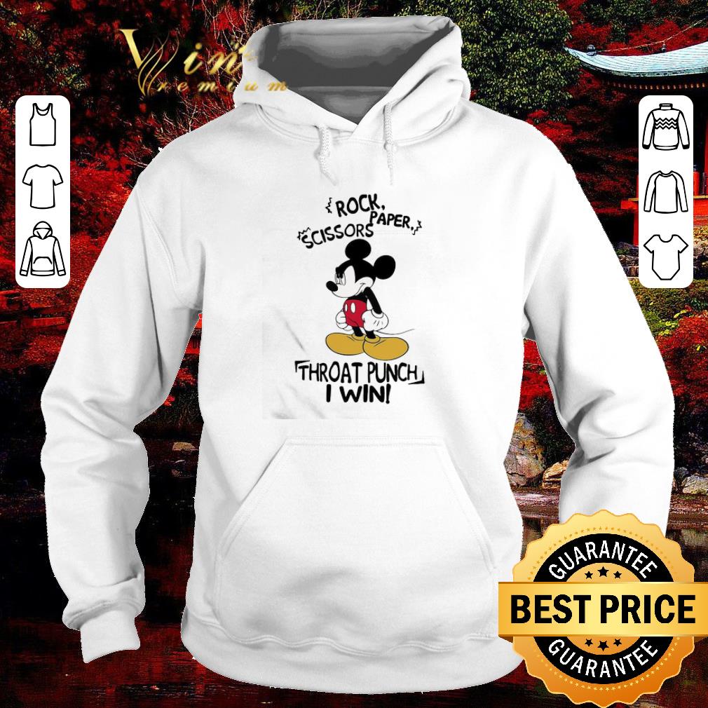 mickey mouse rock paper scissors sweatshirt