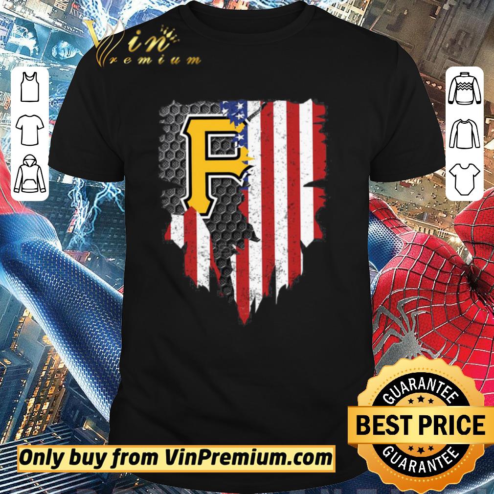 pittsburgh pirates american flag shirt