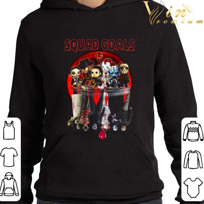 Squad Goals Horror Movie Characters Reflection Water Mirror shirt 2 Squad Goals Horror Movie Characters Reflection Water Mirror shirt