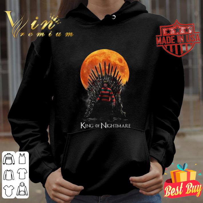 Freddy Krueger King Of Nightmare GOT Halloween shirt 2 Freddy Krueger King Of Nightmare GOT Halloween shirt