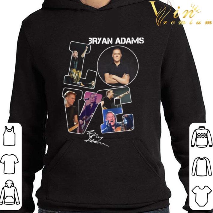Love Bryan Adams Signature 1977-2020 shirt 2 Love Bryan Adams Signature 1977-2020 shirt