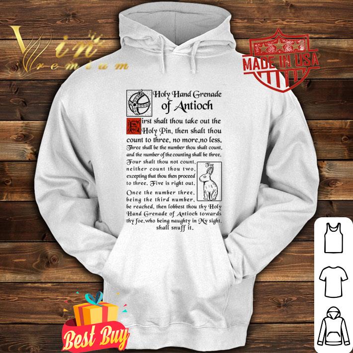Official Holy Hand Grenade Of Antioch First Shalt Thou Take Out The Holy Pin shirt 2 Official Holy Hand Grenade Of Antioch First Shalt Thou Take Out The Holy Pin shirt