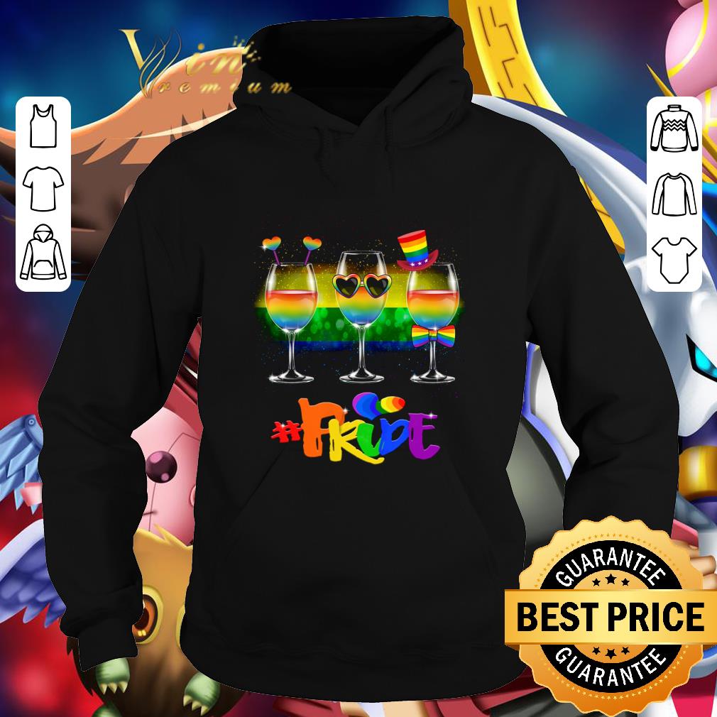Official Pride LGBT Glass Wine shirt 3 Official Pride LGBT Glass Wine shirt