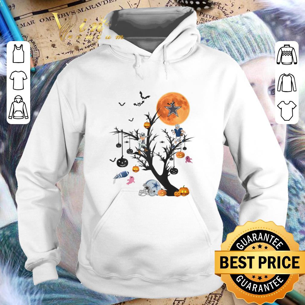 Official Dallas Cowboys on the tree halloween shirt 2 Official Dallas Cowboys on the tree halloween shirt