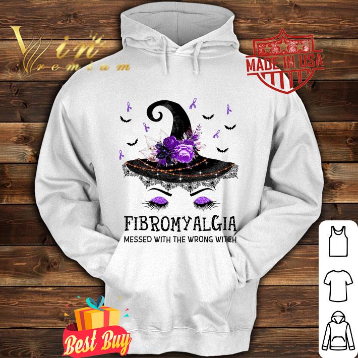 Funny Eye Fibromyalgia messed with the wrong witch shirt 2 Funny Eye Fibromyalgia messed with the wrong witch shirt