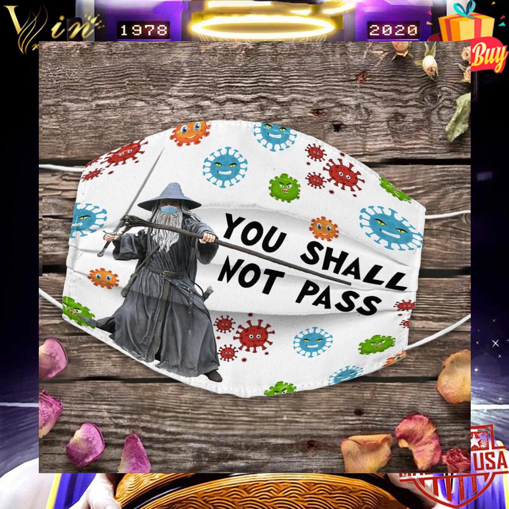 You shall not pass Coronavirus face mask 2 You shall not pass Coronavirus face mask