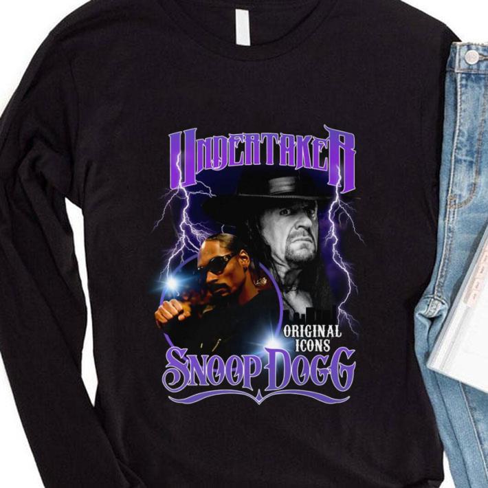 Official The Undertaker Original Icons Snoop Dogg shirt 3 Official The Undertaker Original Icons Snoop Dogg shirt