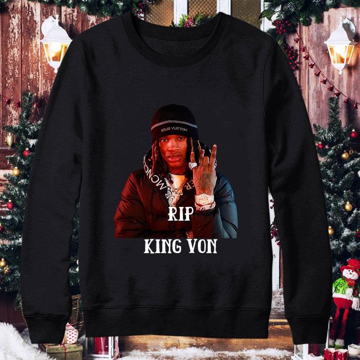 Official Louis Vuitton RIP King Von shirt 2 Official Louis Vuitton RIP King Von shirt