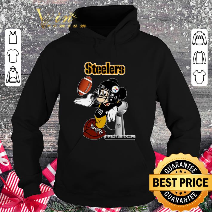 Hot Mickey Mouse Pittsburgh Steelers Super Bowl shirt 2 Hot Mickey Mouse Pittsburgh Steelers Super Bowl shirt