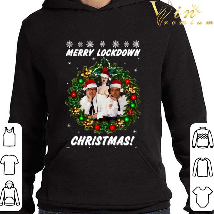 Bottom Richie & Eddie Merry Lockdown Christmas shirt 2 Bottom Richie & Eddie Merry Lockdown Christmas shirt