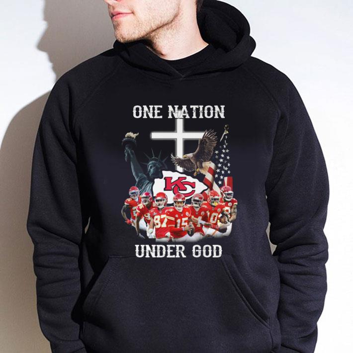 Premium Kansas City Chiefs Statue Of Liberty One Nation Under God shirt 2 Premium Kansas City Chiefs Statue Of Liberty One Nation Under God shirt