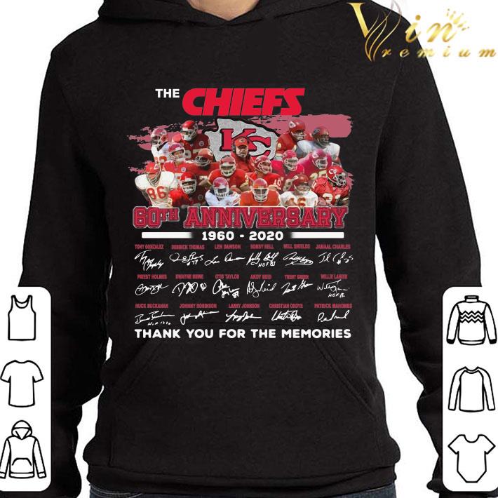 The Kansas City Chiefs 60th anniversary 1960-2020 signatures Patrick Mahomes shirt 2 The Kansas City Chiefs 60th anniversary 1960-2020 signatures Patrick Mahomes shirt