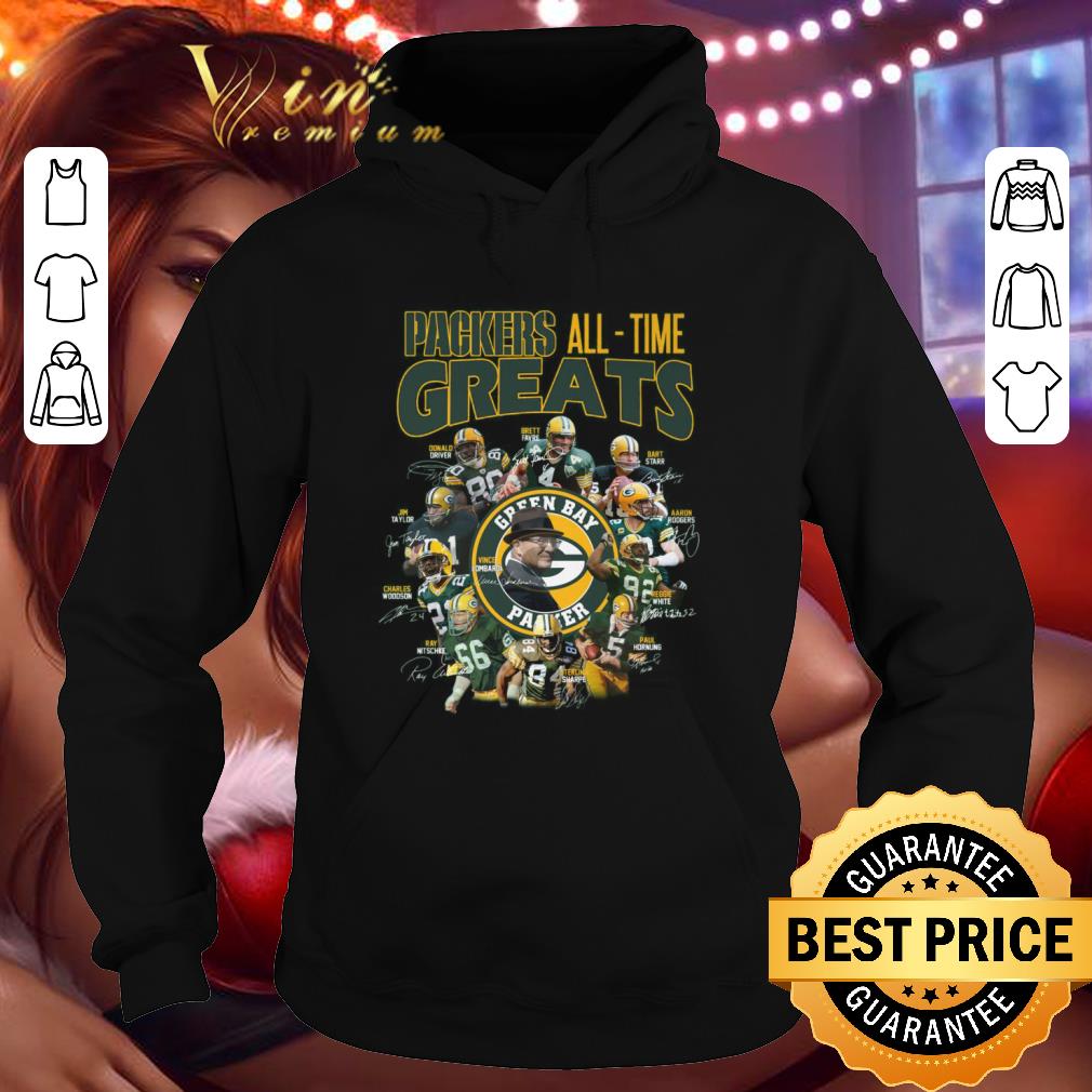 Premium Coach Green Bay Packers All-time Greats Signatures shirt 2 Premium Coach Green Bay Packers All-time Greats Signatures shirt