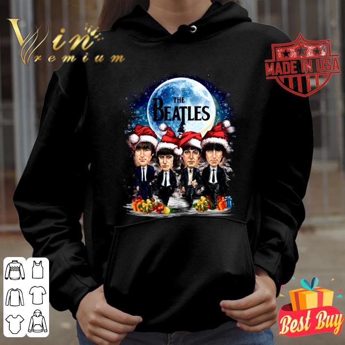 Best Santa The Beatles Band Member Moon Christmas shirt 2 Best Santa The Beatles Band Member Moon Christmas shirt