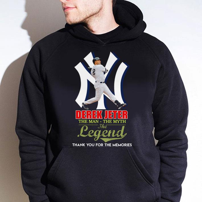 Funny New York Yankees Derek Jeter The Man The Myth The Legend shirt 2 Funny New York Yankees Derek Jeter The Man The Myth The Legend shirt