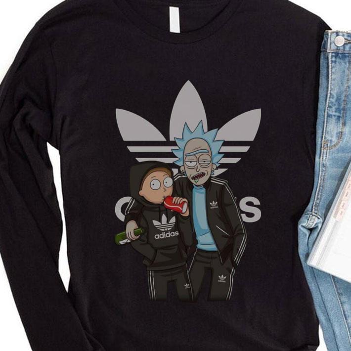 Premium Rick And Morty Adidas Clothes shirt 2 Premium Rick And Morty Adidas Clothes shirt