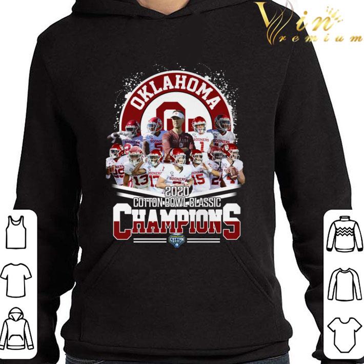 Oklahoma Sooners Team Player 2020 Cotton Bowl Classic Champions shirt 2 Oklahoma Sooners Team Player 2020 Cotton Bowl Classic Champions shirt
