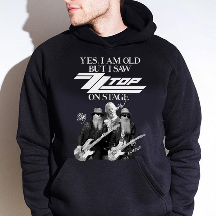 Awesome Yes I Am Old But I Saw ZZ Top Band On Stage shirt 2 Awesome Yes I Am Old But I Saw ZZ Top Band On Stage shirt