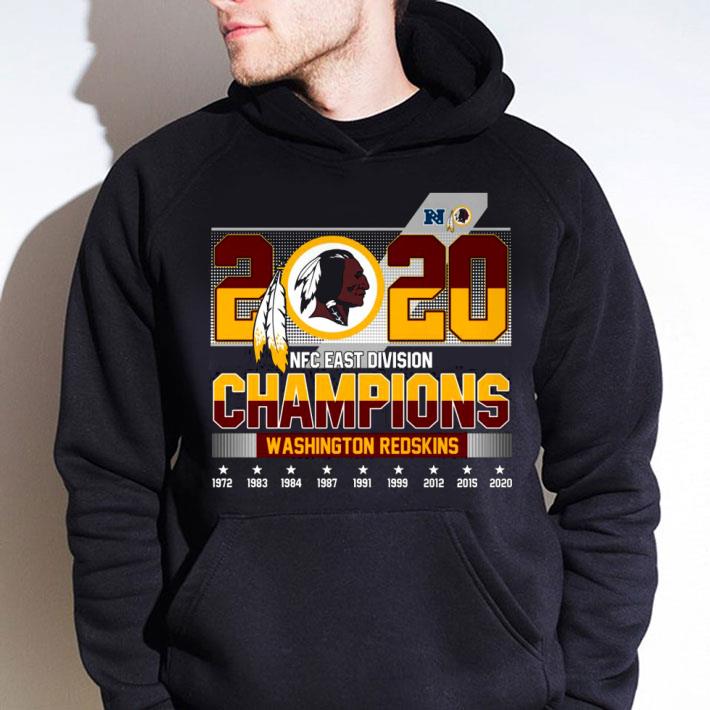 Official 2020 NFC East Division Champions Washington Football Team Shirt 2 2020 NFC East Division Champions Washington Football Team Shirt