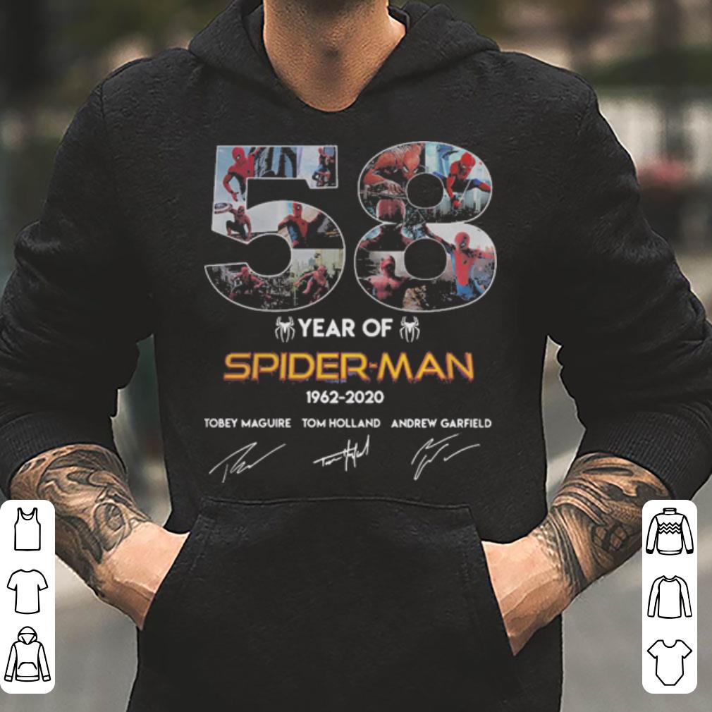 58 year of spiderman shirt 4 - 58 year of spiderman shirt