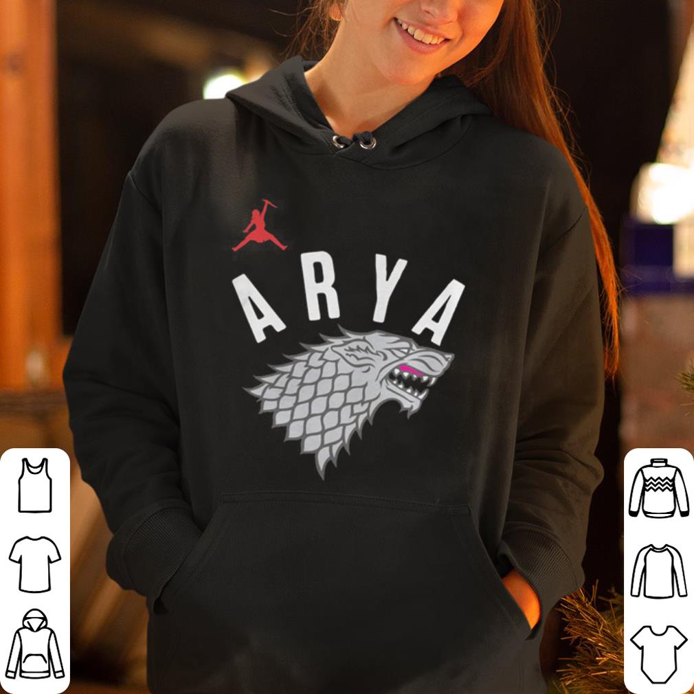 Arya Stark Game of Thrones Silver Foil shirt 4 - Arya Stark Game of Thrones Silver Foil  shirt
