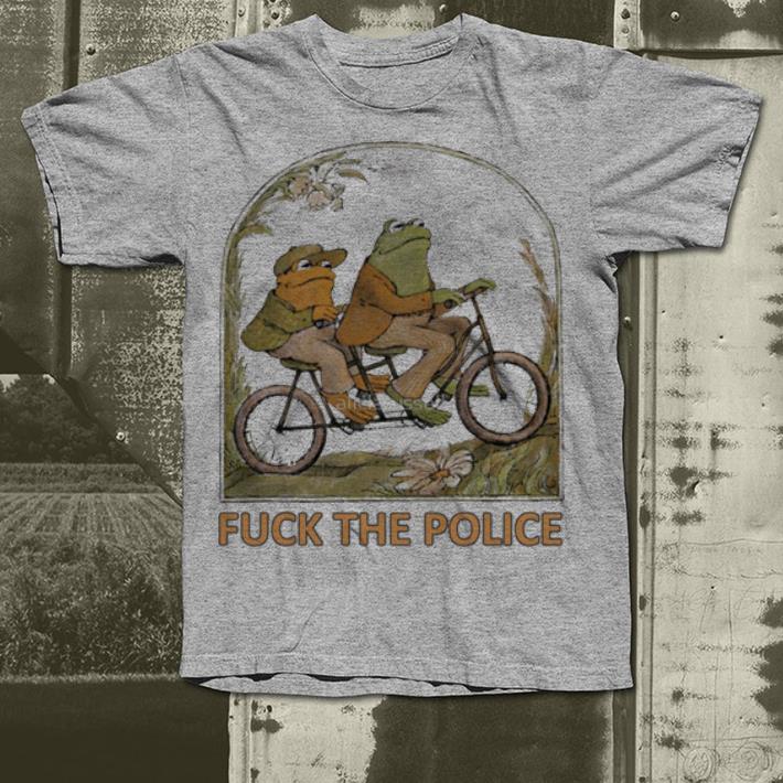 Frog And Toad Fuck The Police Frog On Bicycle shirt 4 - Frog And Toad Fuck The Police Frog On Bicycle shirt