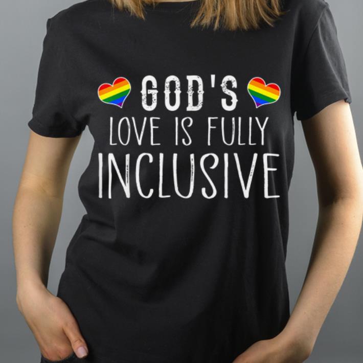 GOD s Love Is Fully Inclusive Colorful Heart shirt 4 - GOD's Love Is Fully Inclusive Colorful Heart shirt