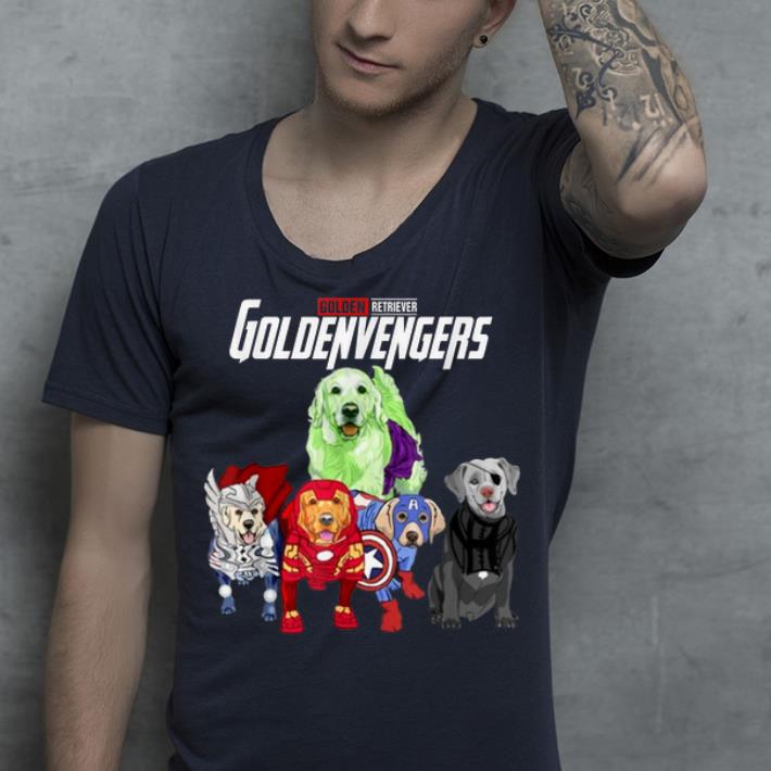 Goldenvengers Golden Retriever dog Fathers Day Gift shirt 4 - Goldenvengers - Golden Retriever dog Fathers Day Gift shirt
