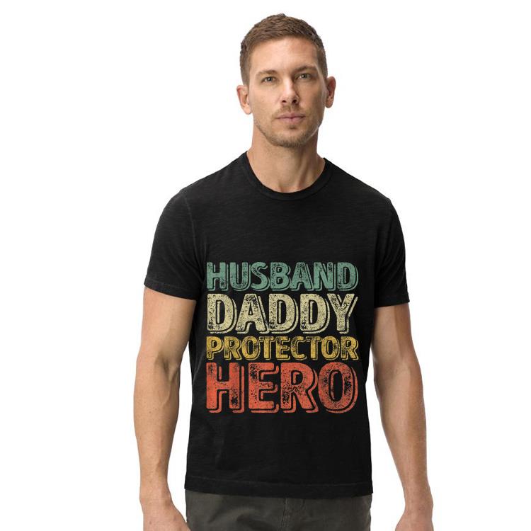 Husband Daddy Protector Hero Fathers Day shirt Husband Daddy Protector Hero Fathers Day shirt 4 - Husband Daddy Protector Hero Fathers Day shirt