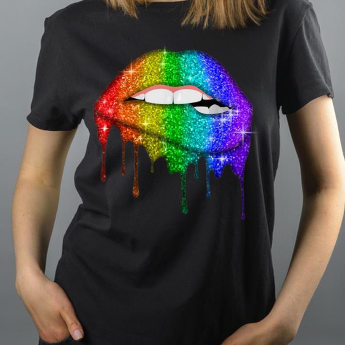 Rainbow Lips LBGT Day shirt 4 - Rainbow Lips LBGT Day shirt