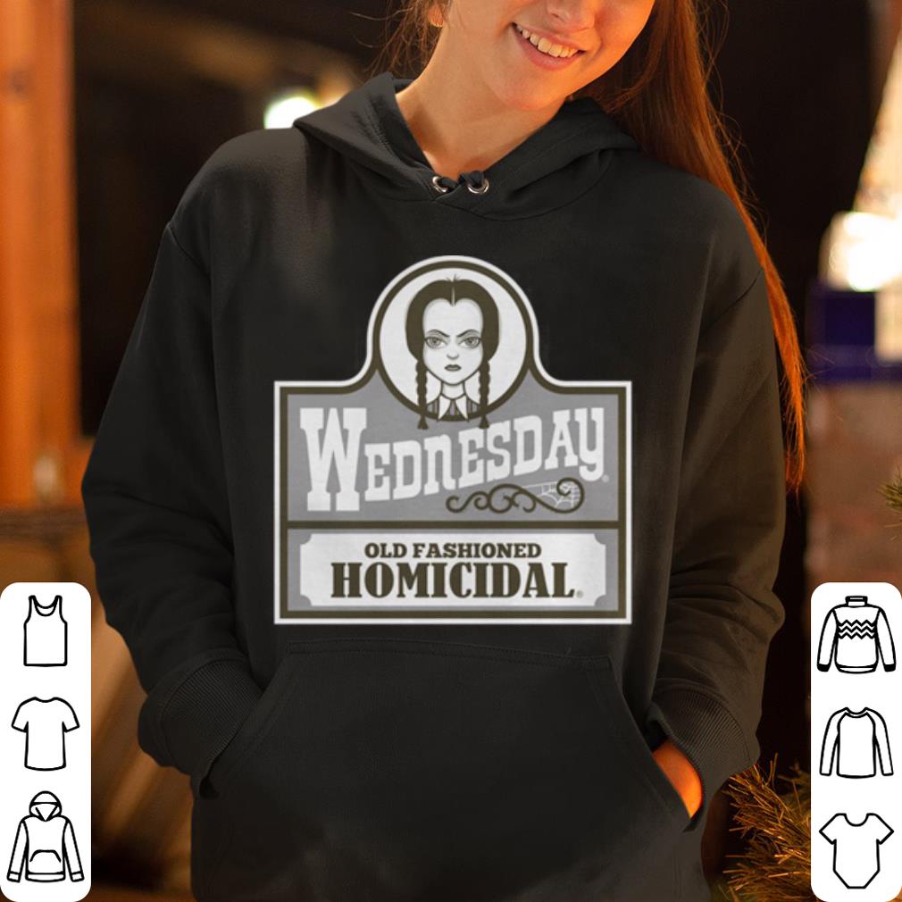 Wednesday Addams Old Fashioned Homicidal shirt 4 - Wednesday Addams Old Fashioned Homicidal shirt
