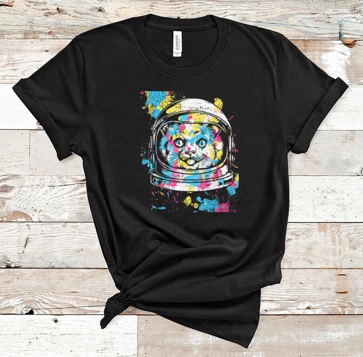 Awesome Astronaut Colorful Cat Costume Cool Easy Halloween Gift shirt 1 - Awesome Astronaut Colorful Cat Costume Cool Easy Halloween Gift shirt