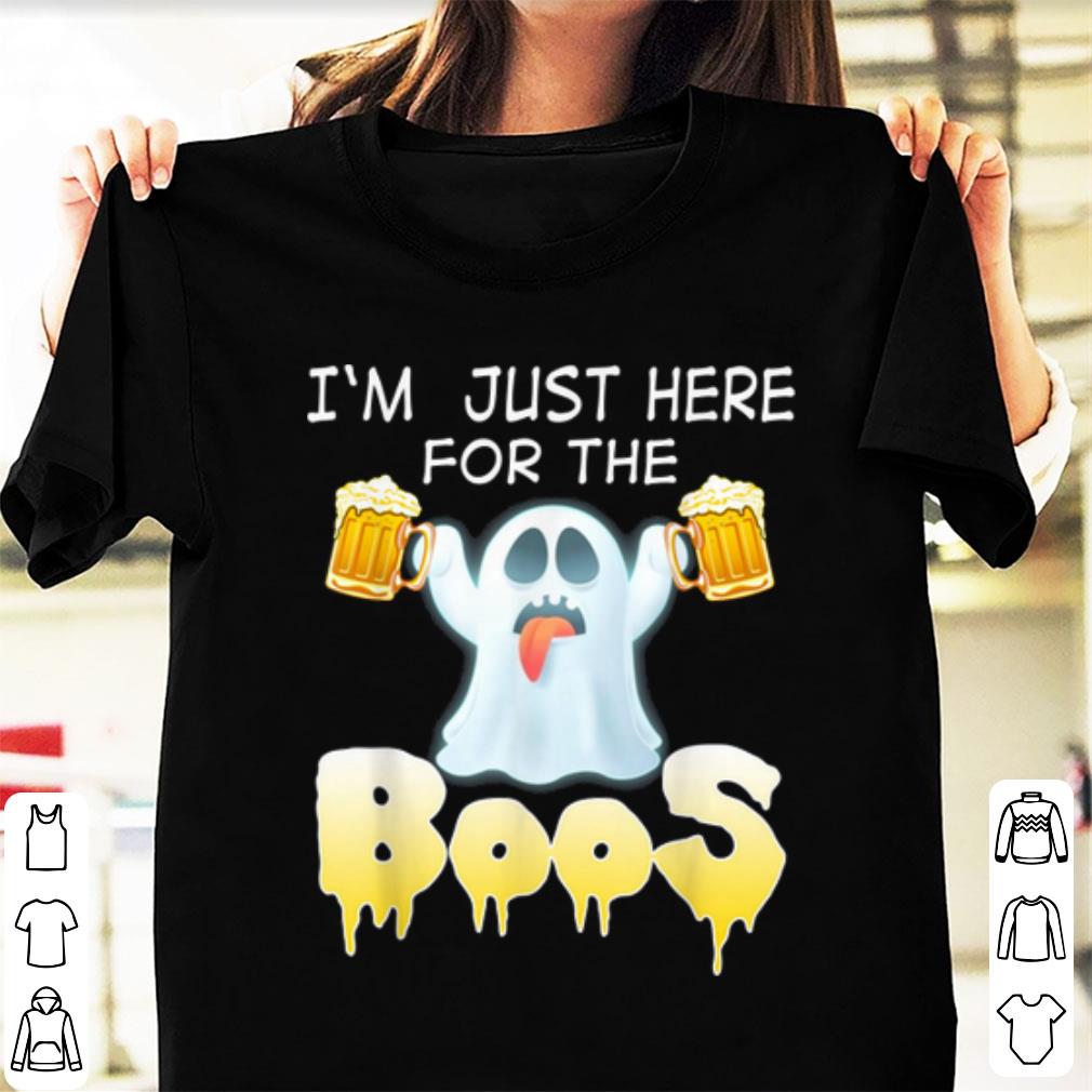 Awesome I m Just Here For The Boos Funny Halloween Costume Gift shirt 1 - Awesome I'm Just Here For The Boos Funny Halloween Costume Gift shirt