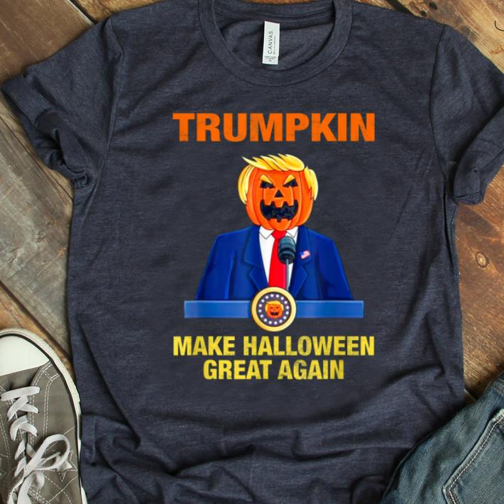 Awesome Trumpkin Make Halloween Great Again Funny Trump Gift shirt 1 - Awesome Trumpkin Make Halloween Great Again Funny Trump Gift shirt