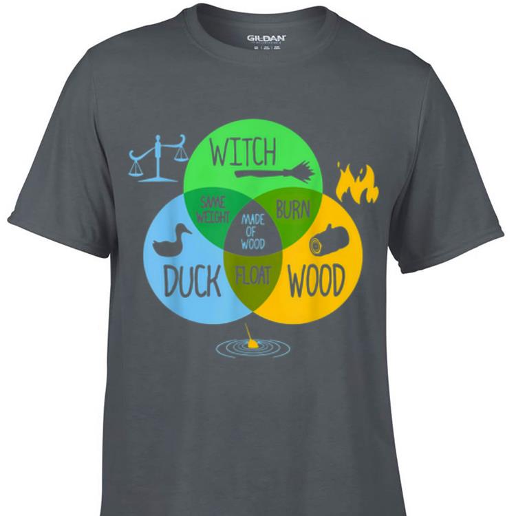 Awesome Witch Duck Wood Same Weight Made Of Wood Burn Float shirt 1 - Awesome Witch Duck Wood Same Weight Made Of Wood Burn Float shirt