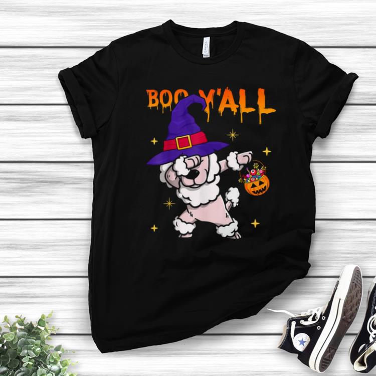 Beautiful Boo Y all Poodle Dog Pumpkin Halloween Gifts 1 - Beautiful Boo Y'all Poodle Dog Pumpkin Halloween Gifts