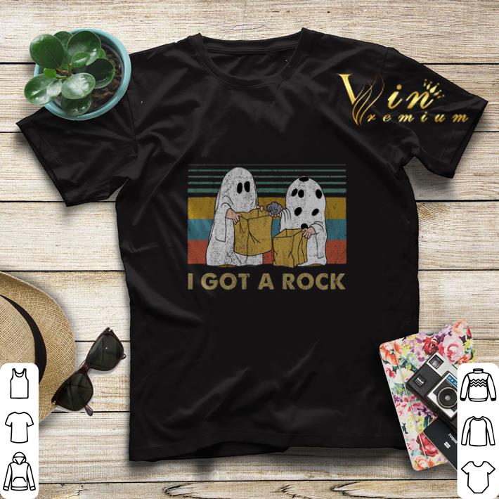 Halloween I Got A Rock Vintage Charlie Brown Snoopy shirt 4 - Halloween I Got A Rock Vintage Charlie Brown Snoopy shirt