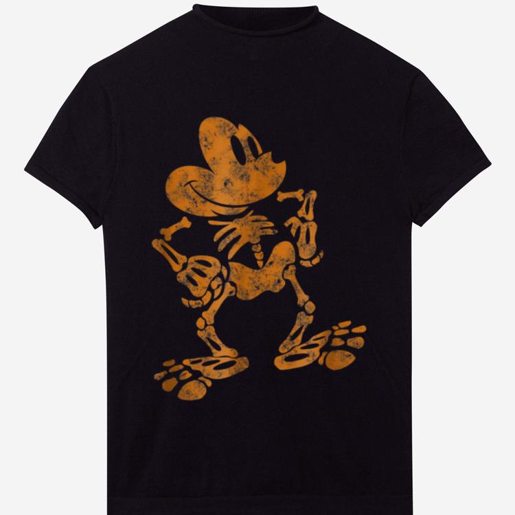 Hot Disney Mickey Mouse Halloween Skeleton shirt 1 - Hot Disney Mickey Mouse Halloween Skeleton shirt