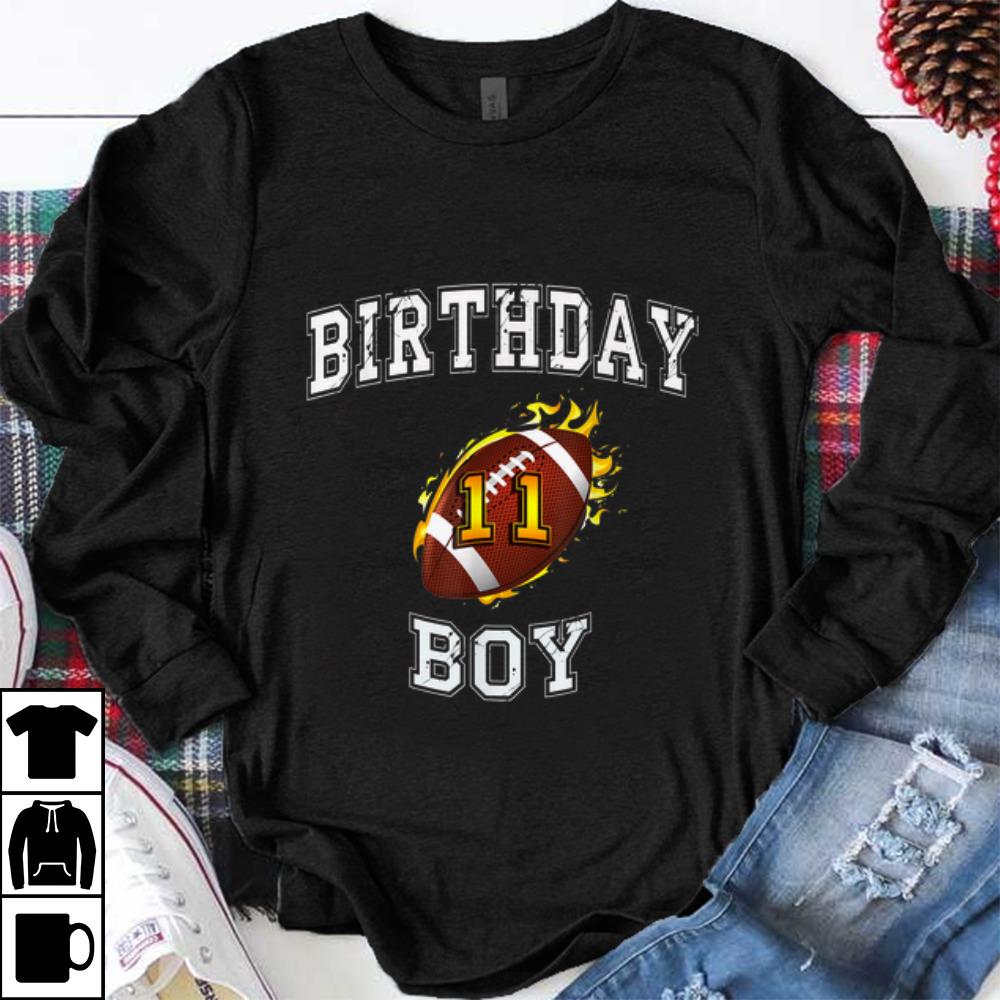 Nice 11th Birthday Boy USA Football shirt 1 - Nice 11th Birthday Boy USA Football shirt