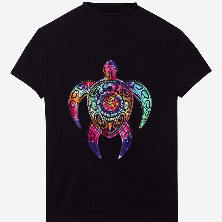 Nice Hippie Tie Dye Psychedelic Sea Turtle shirt 1 - Nice Hippie Tie Dye Psychedelic Sea Turtle shirt