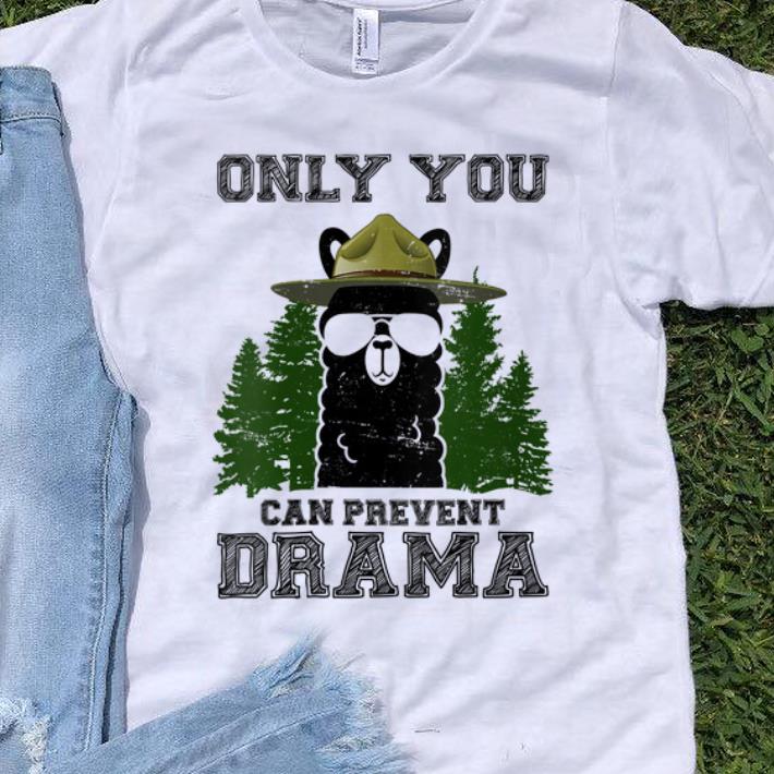 Nice Llama Camping Only You Can Prevent Drama shirt 1 - Nice Llama Camping Only You Can Prevent Drama shirt