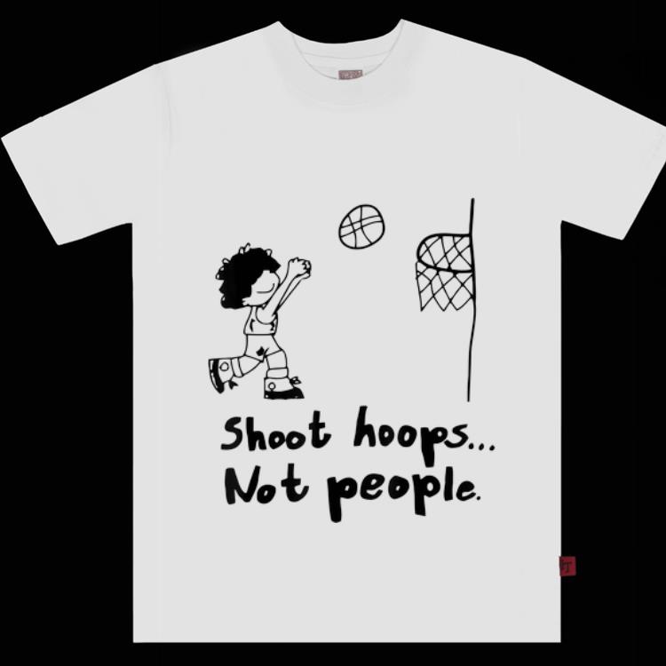 Nice Shoot Hoops Not People Basketball shirt 1 - Nice Shoot Hoops Not People Basketball shirt