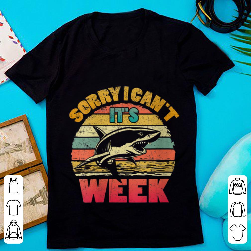 Nice Sorry I Can t It s Week Shaek Vintage shirt 1 - Nice Sorry I Can't It's Week Shaek Vintage shirt