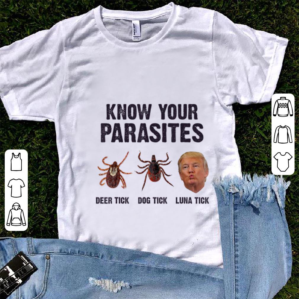 Nice know Your Parasites Deer Tick Dog Tick Luna Tick shirt 1 - Nice know Your Parasites Deer Tick Dog Tick Luna Tick shirt