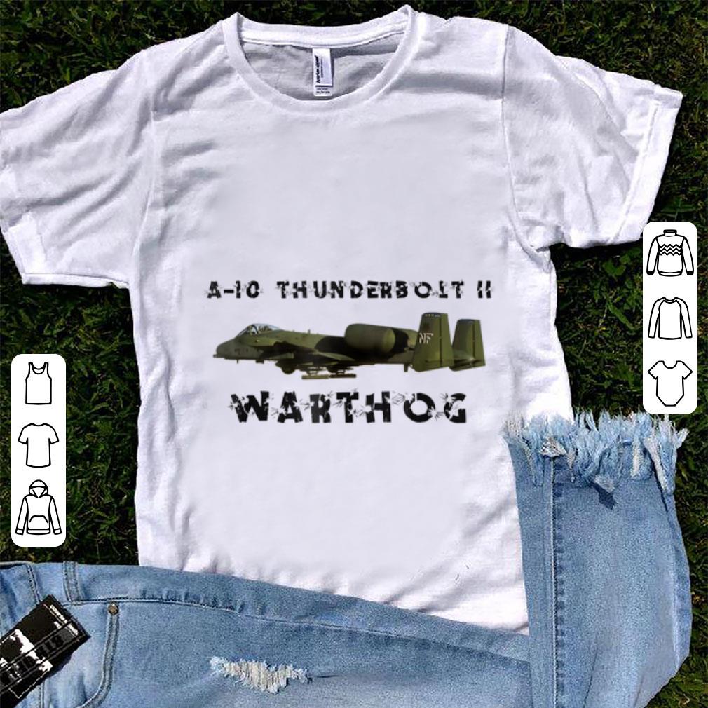 Official A10 Thunderbolt II Warthog shirt 1 - Official A10 Thunderbolt II Warthog shirt