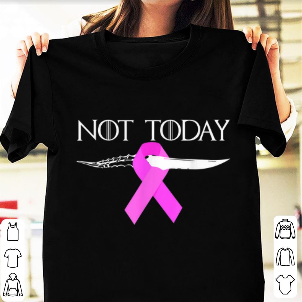 Official Breast Cancer Awareness Not Today Game Of Throne shirt 1 - Official Breast Cancer Awareness Not Today Game Of Throne shirt