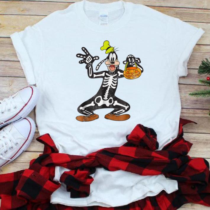 Official Disney Goofy Skeleton Halloween shirt 1 - Official Disney Goofy Skeleton Halloween shirt
