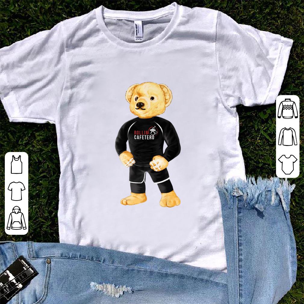 Official No Gi Bear Rolling Cafetero shirt 1 - Official No Gi Bear Rolling Cafetero shirt